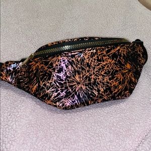 Velvet fanny packs / crossbody bags